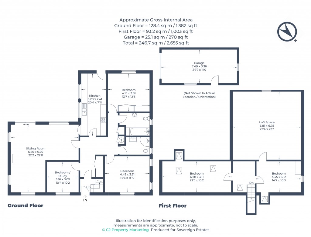 Floorplans For Berkhamsted, Hertfordshire