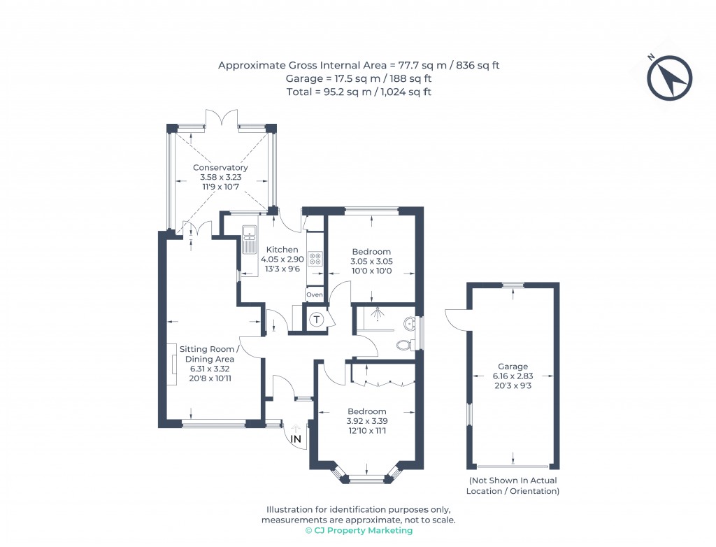Floorplans For Northchurch, Berkhamsted, Hertfordshire