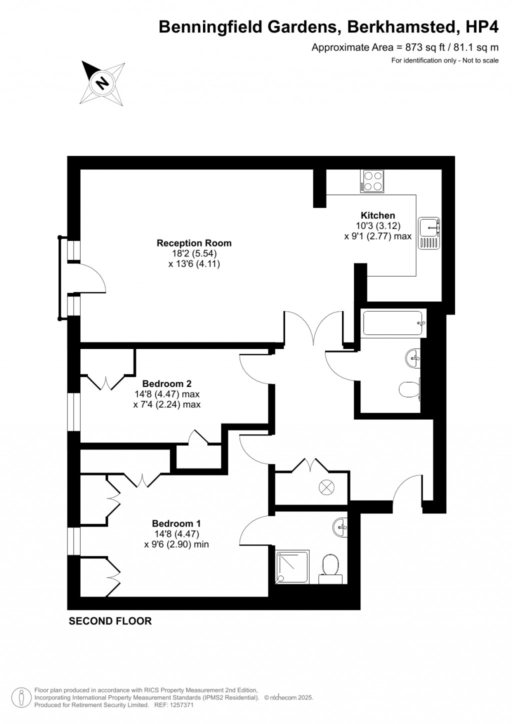 Floorplans For Castle Village, Berkhamsted, Hertfordshire