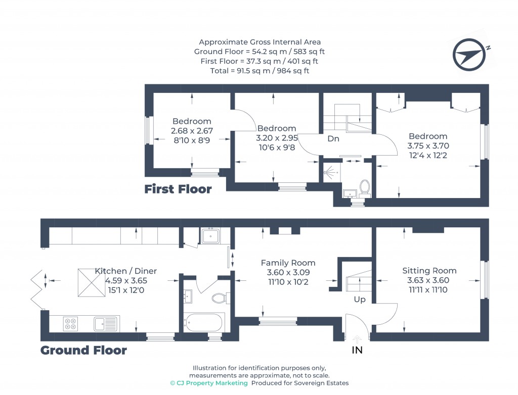 Floorplans For Berkhamsted, Hertfordshire