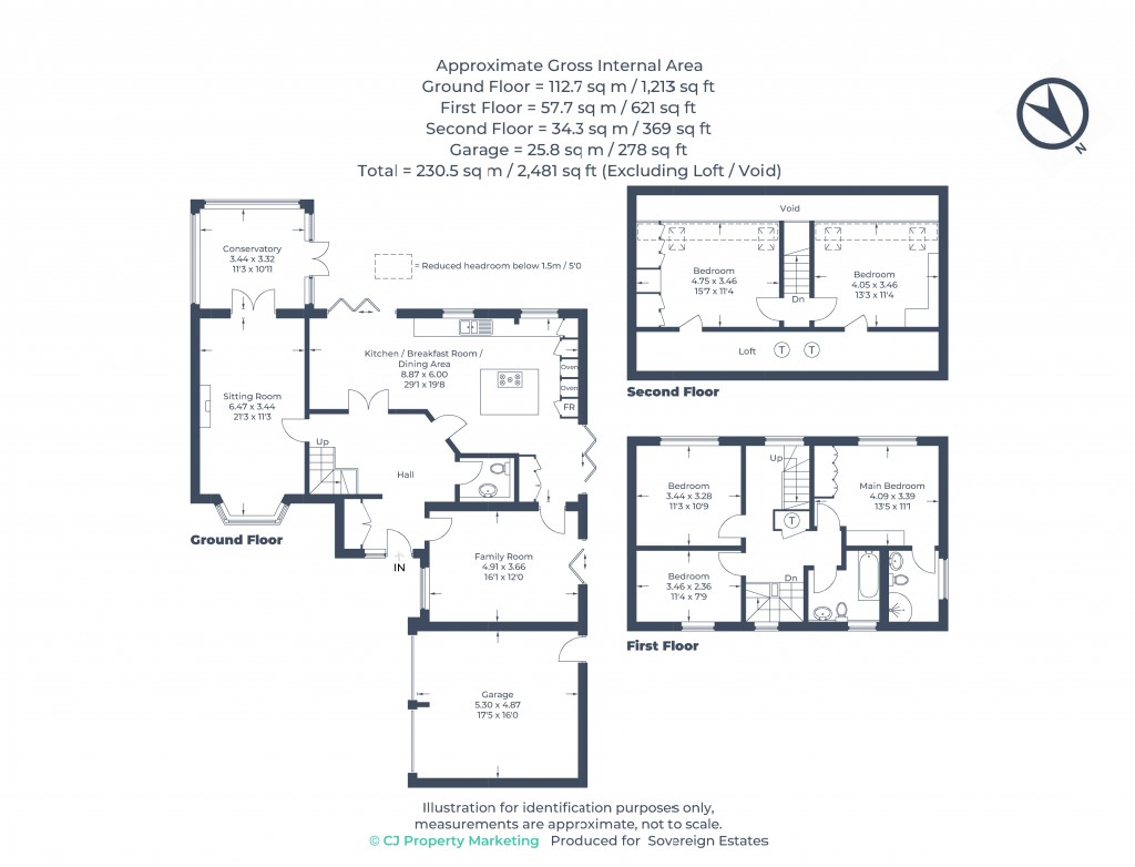 Floorplans For Hemel Hempstead, Hertfordshire