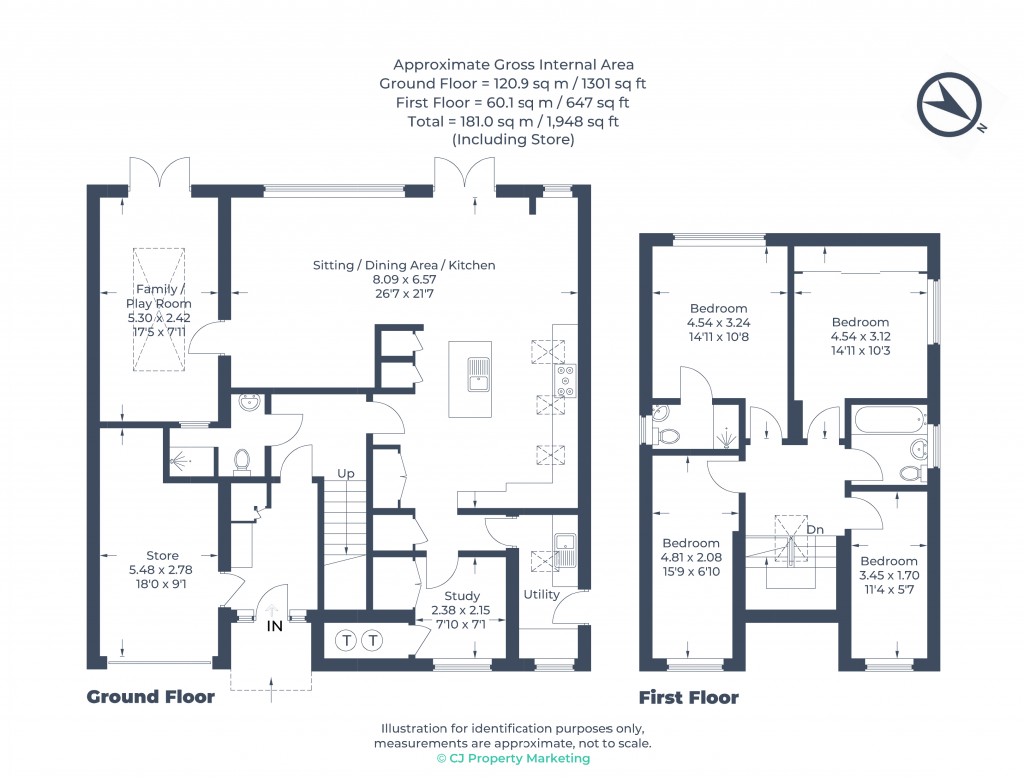 Floorplans For Chesham, Buckinghamshire