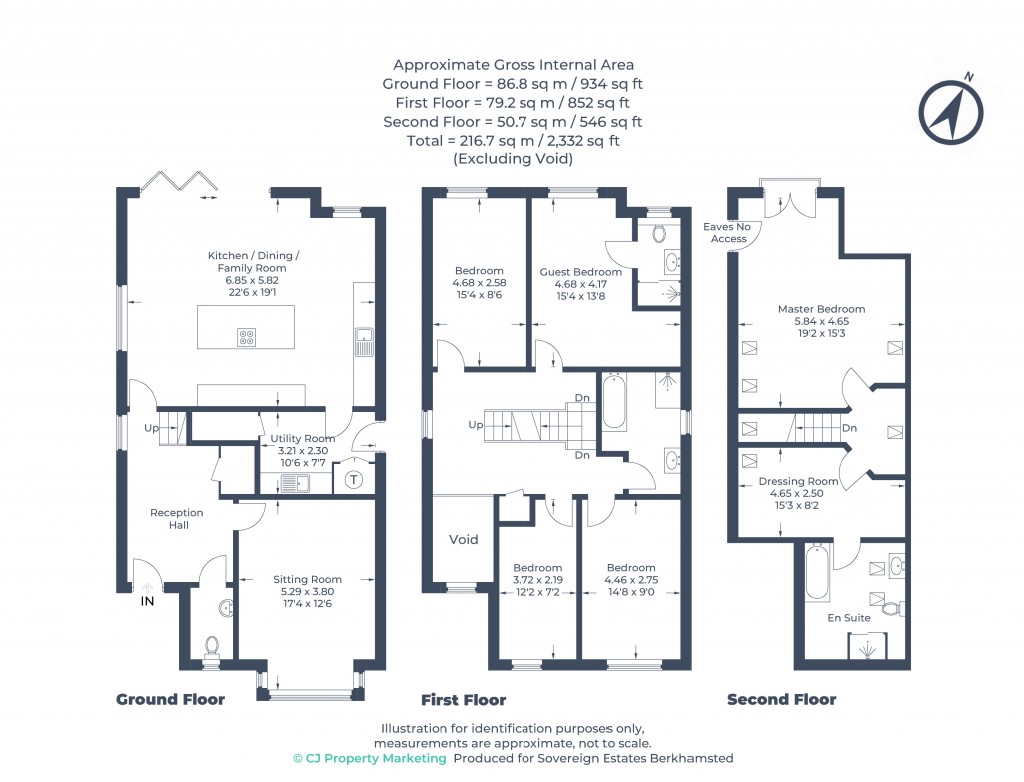 Floorplans For Chesham, Buckinghamshire