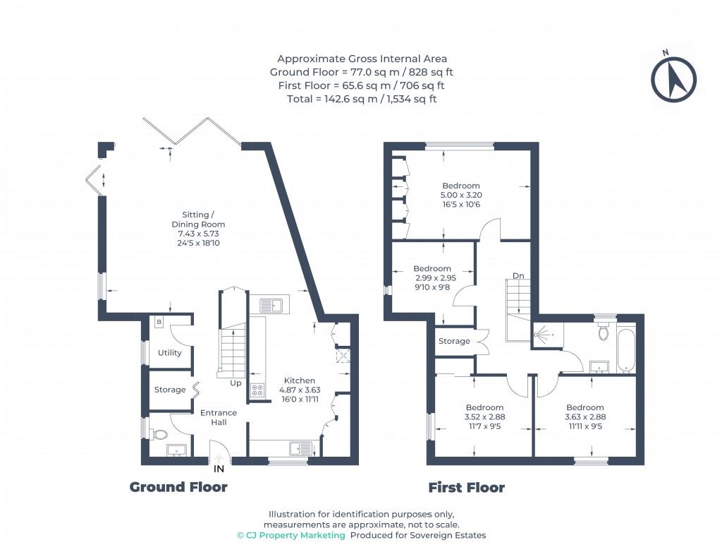 Floorplans For Berkhamsted, Hertfordshire