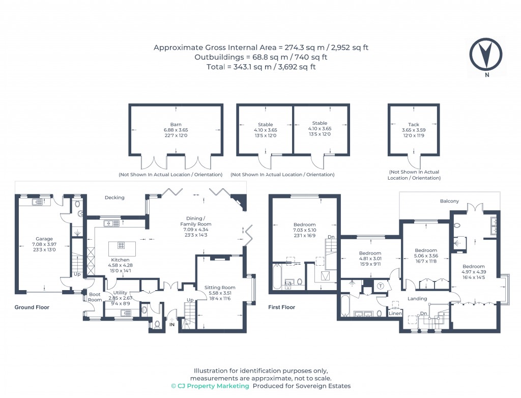 Floorplans For Chesham, Buckinghamshire