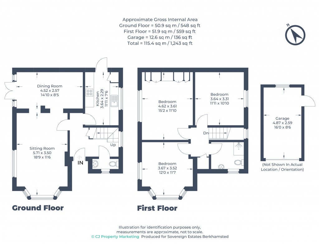 Floorplans For Chesham, Buckinghamshire