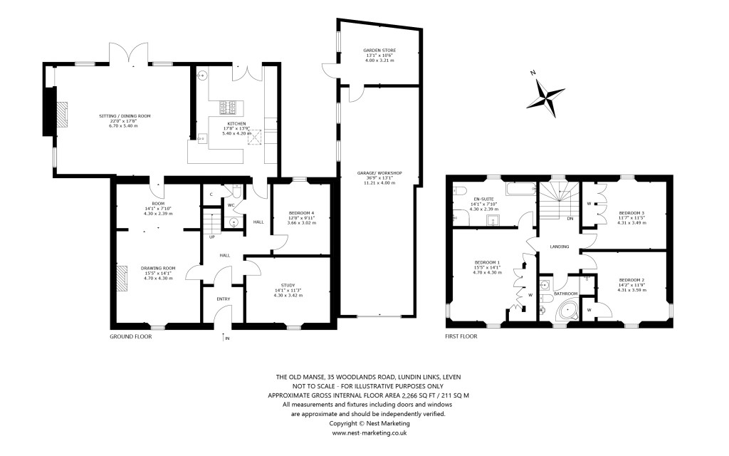 Floorplans For Lundin Links, Leven