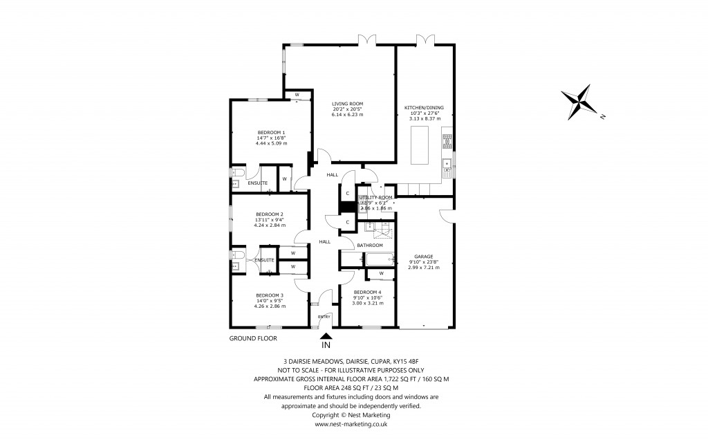 Floorplans For Dairsie, Cupar