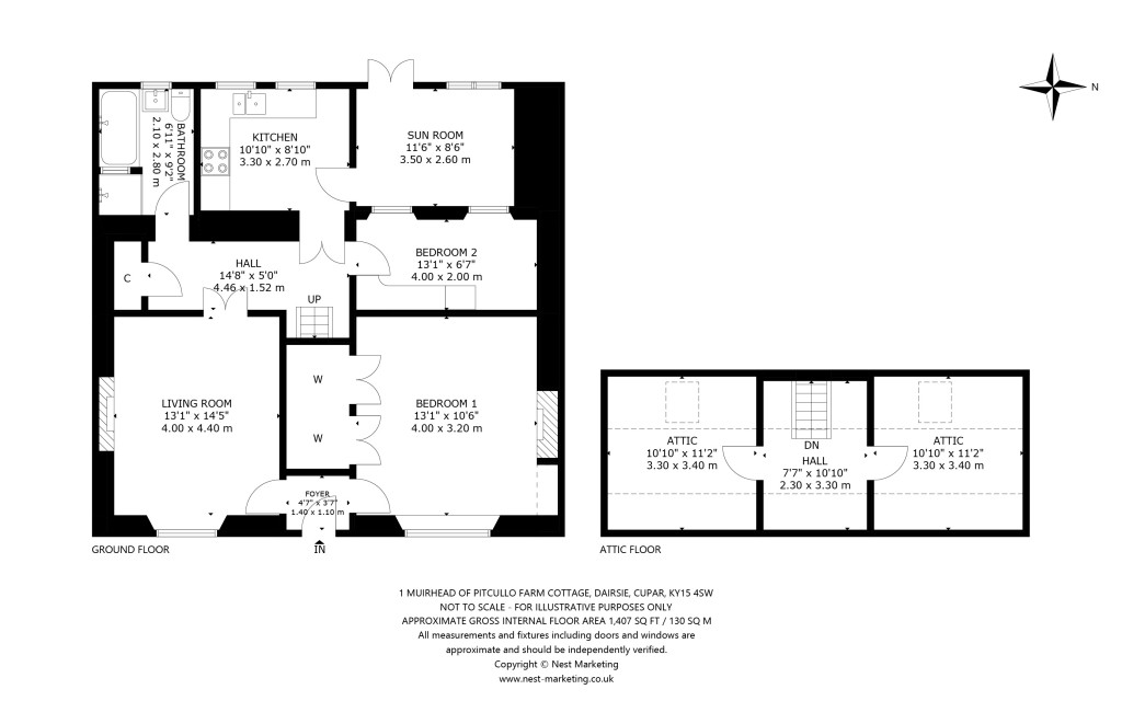 Floorplans For Dairsie, Cupar