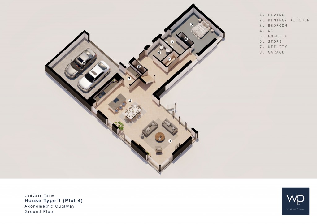 Floorplans For Coupar Angus Road, By Lundie
