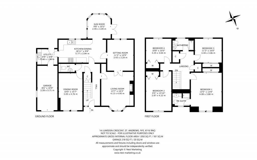 Floorplans For St. Andrews, Fife