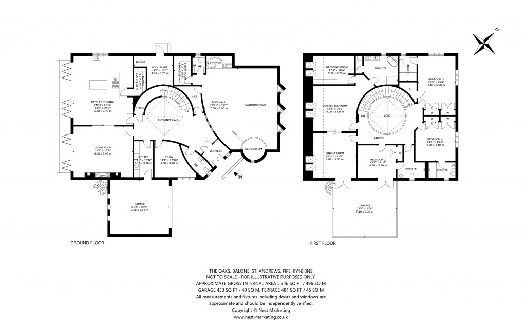 Floorplans For St Andrews, Fife