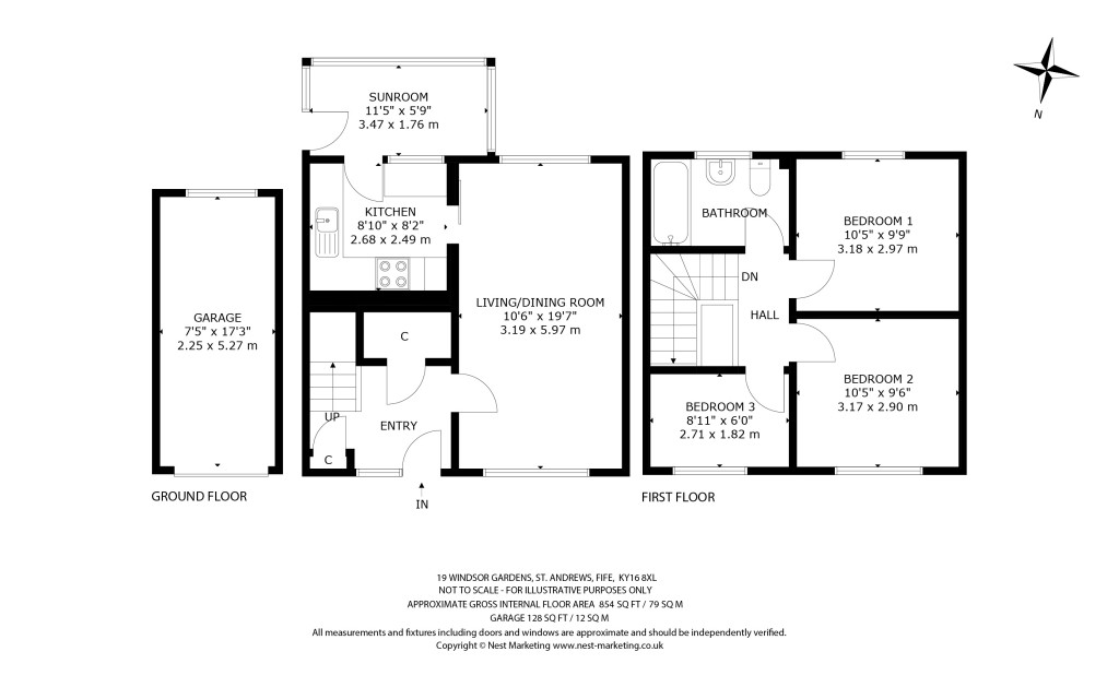 Floorplans For St. Andrews, Fife