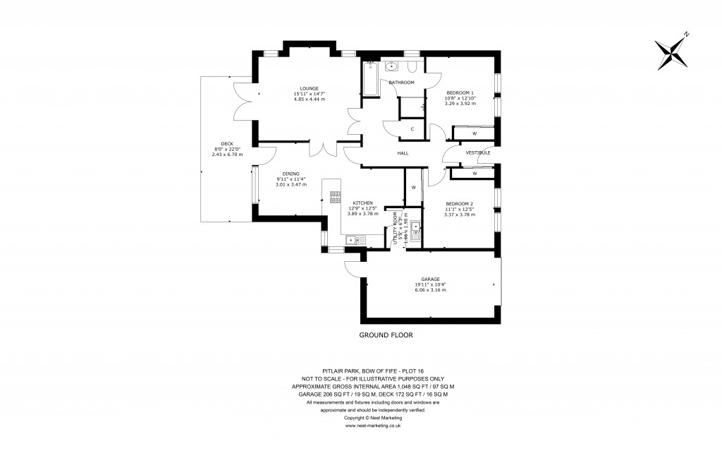 Floorplans For Bow Of Fife, Cupar, Fife
