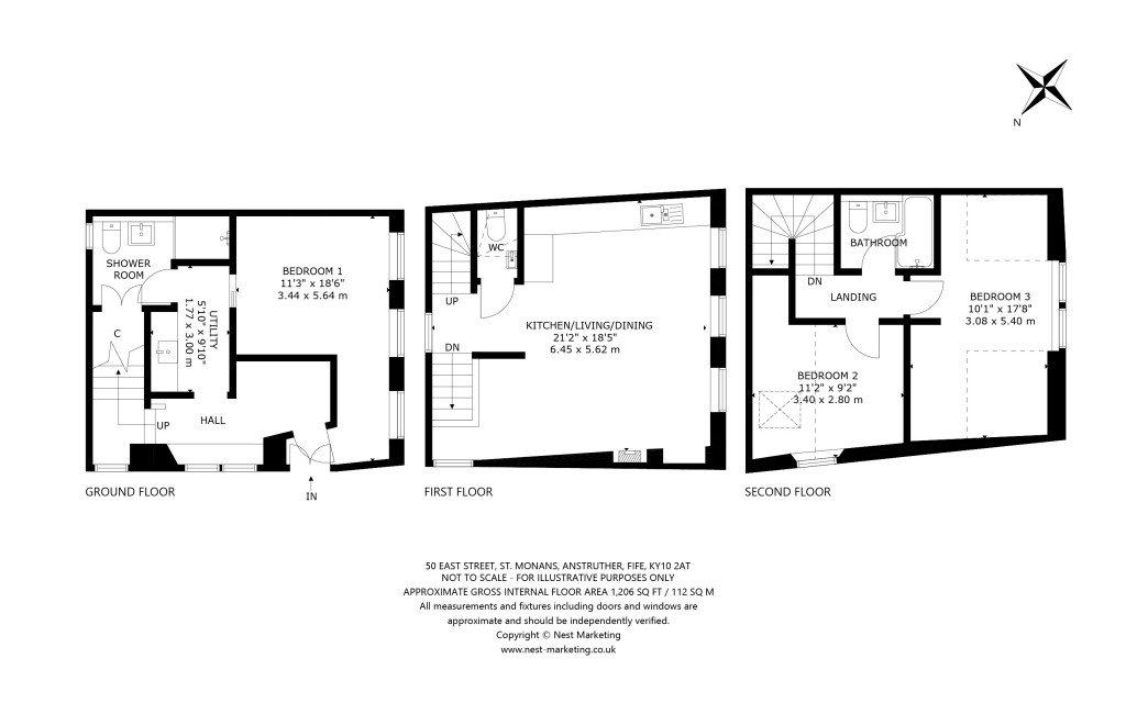 Floorplans For St. Monans, Anstruther, Fife