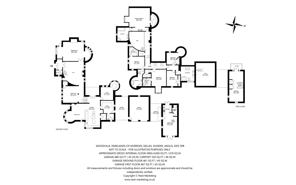 Floorplans For Kellas, Dundee, Angus