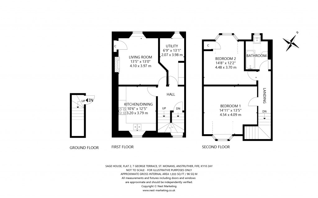 Floorplans For St. Monans, Anstruther, Fife
