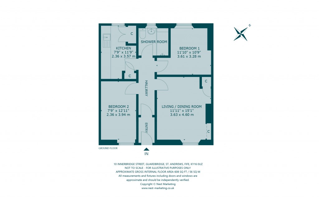 Floorplans For Guardbridge, St. Andrews, Fife