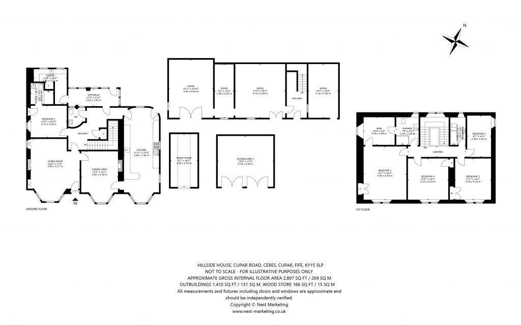 Floorplans For Ceres, Cupar, Fife