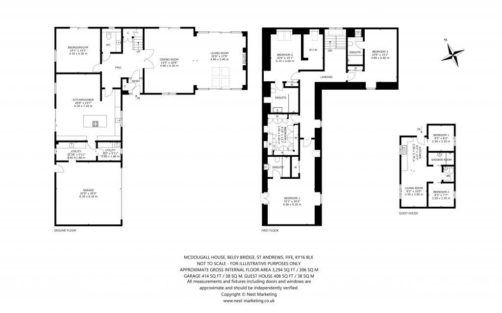 Floorplans For St. Andrews, Fife
