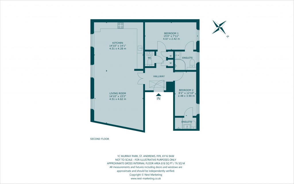 Floorplans For St. Andrews, Fife