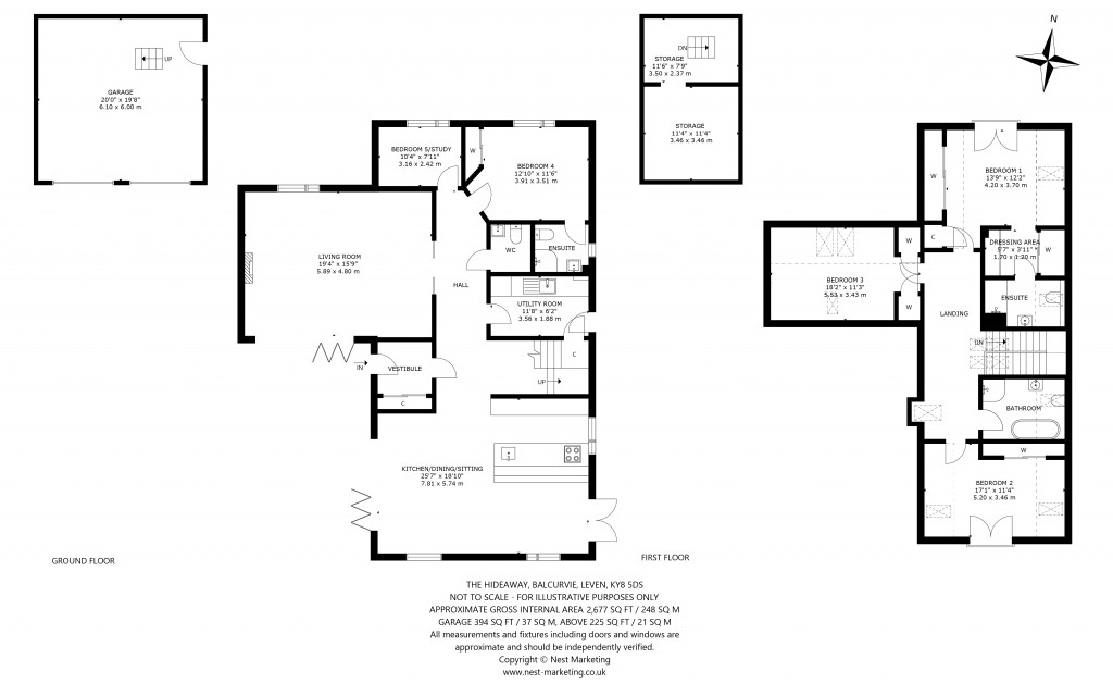 Floorplans For Leven, Fife