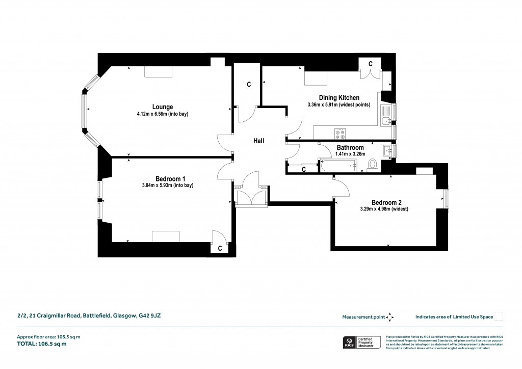 Floorplans For Battlefield, Glasgow