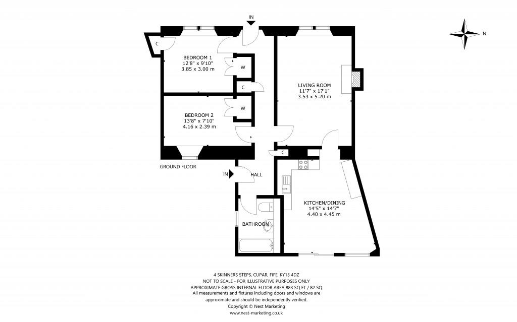 Floorplans For Cupar, Fife