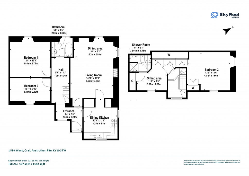 Floorplans For Crail, Anstruther, Fife