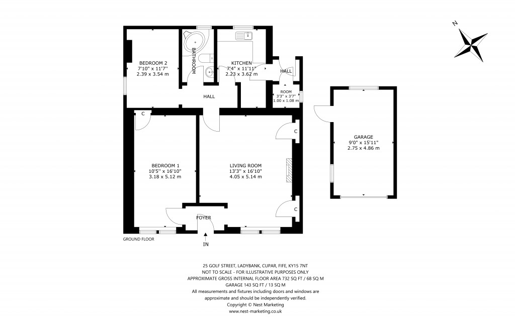 Floorplans For Ladybank, Cupar, Fife
