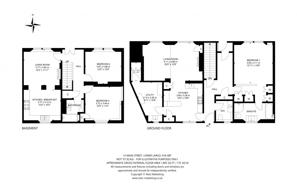 Floorplans For Lower Largo, Leven