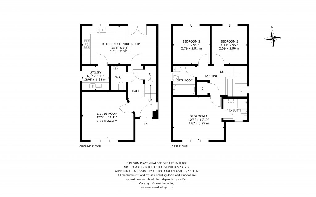 Floorplans For Guardbridge, Fife