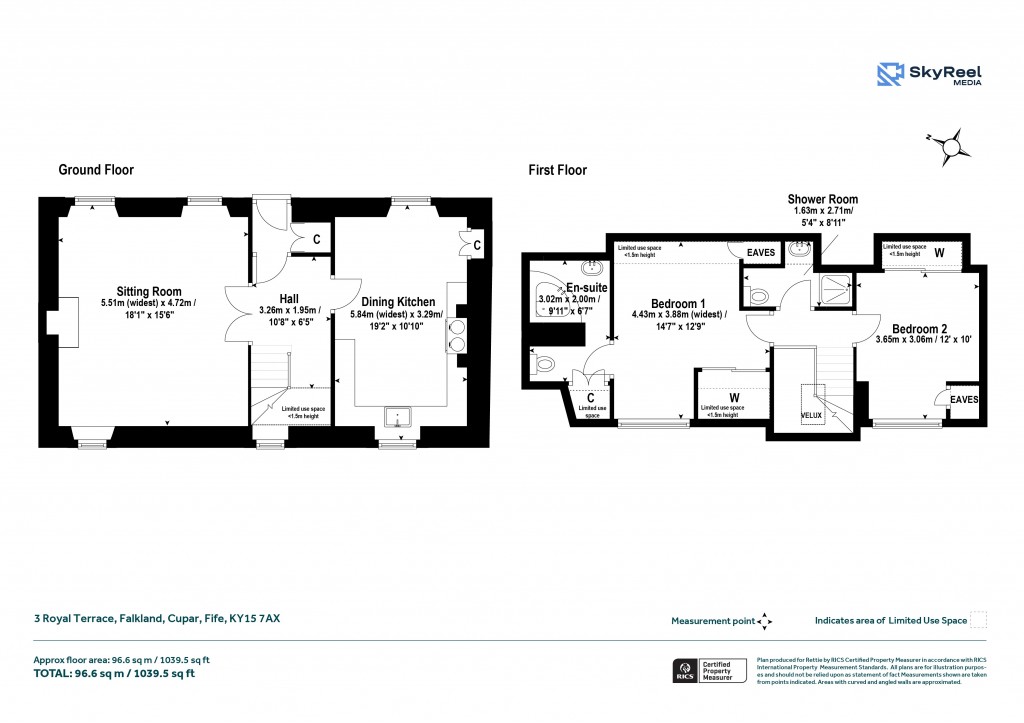 Floorplans For Falkland, Cupar, Fife