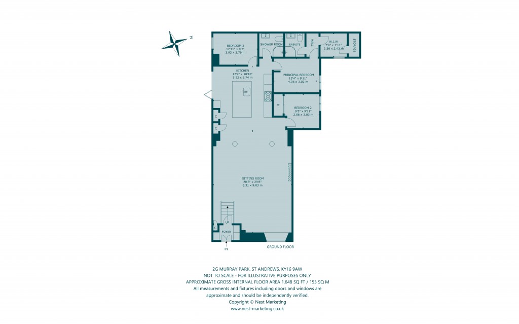 Floorplans For St. Andrews, Fife