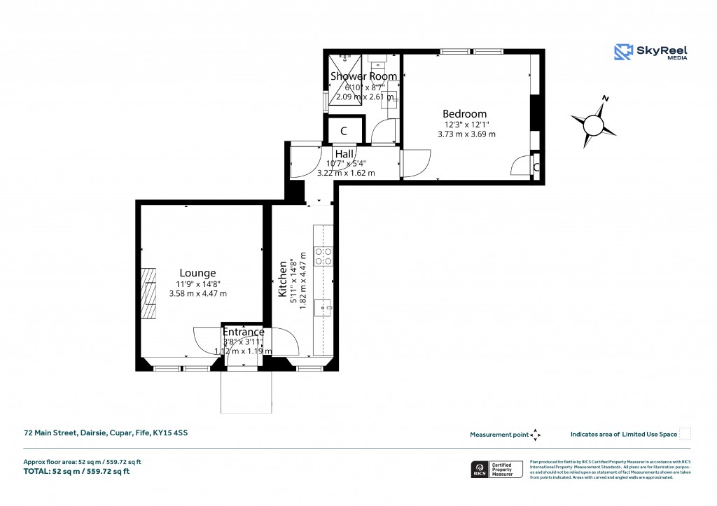 Floorplans For Dairsie, Cupar, Fife
