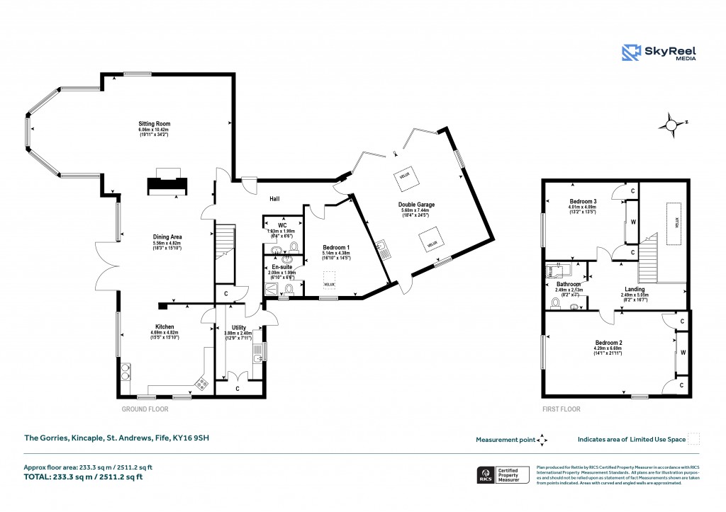 Floorplans For St. Andrews, Fife