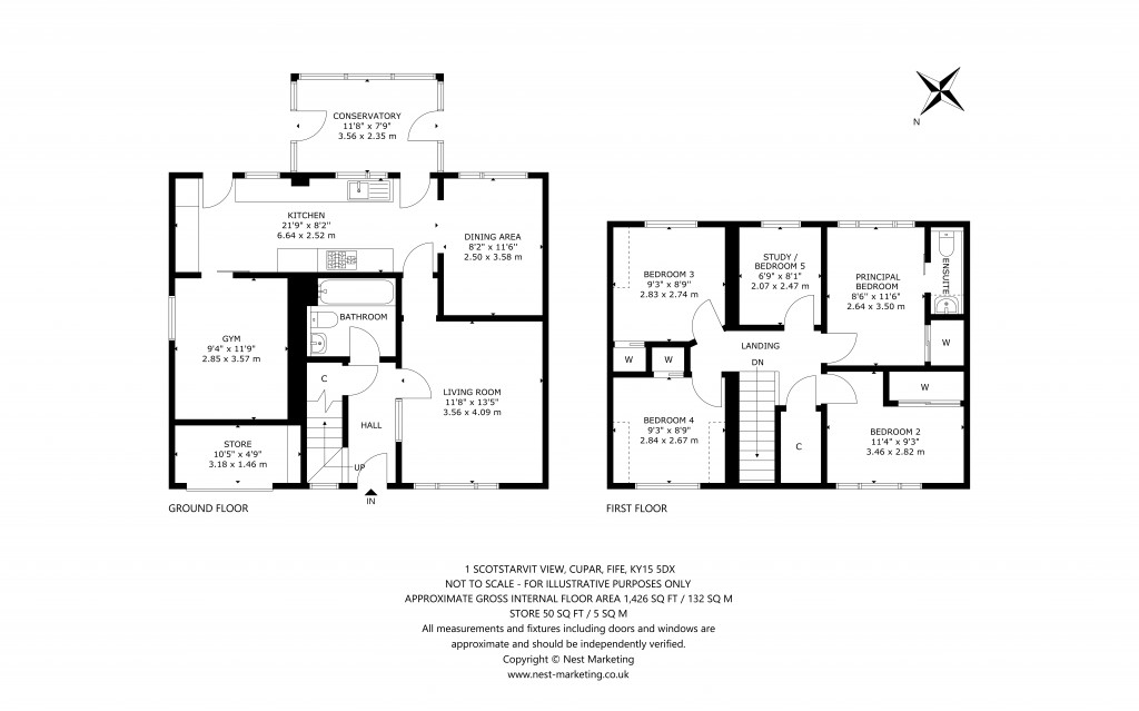 Floorplans For Cupar, Fife