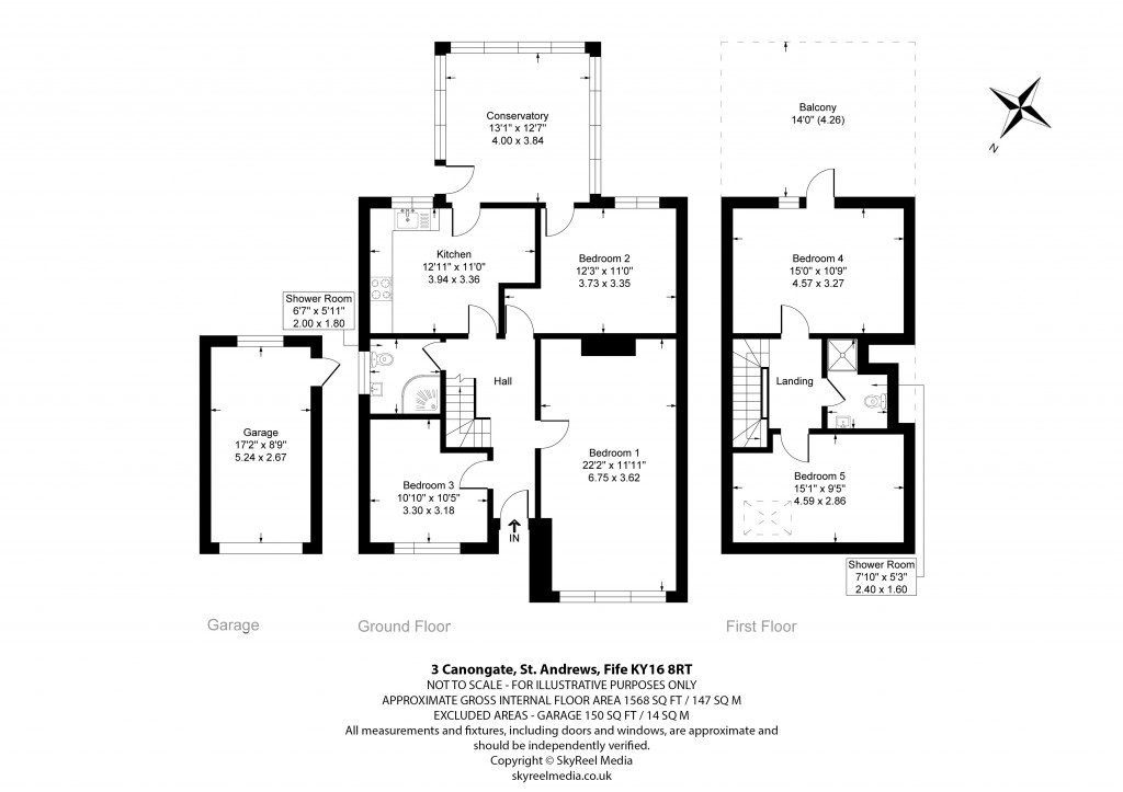 Floorplans For St. Andrews, Fife