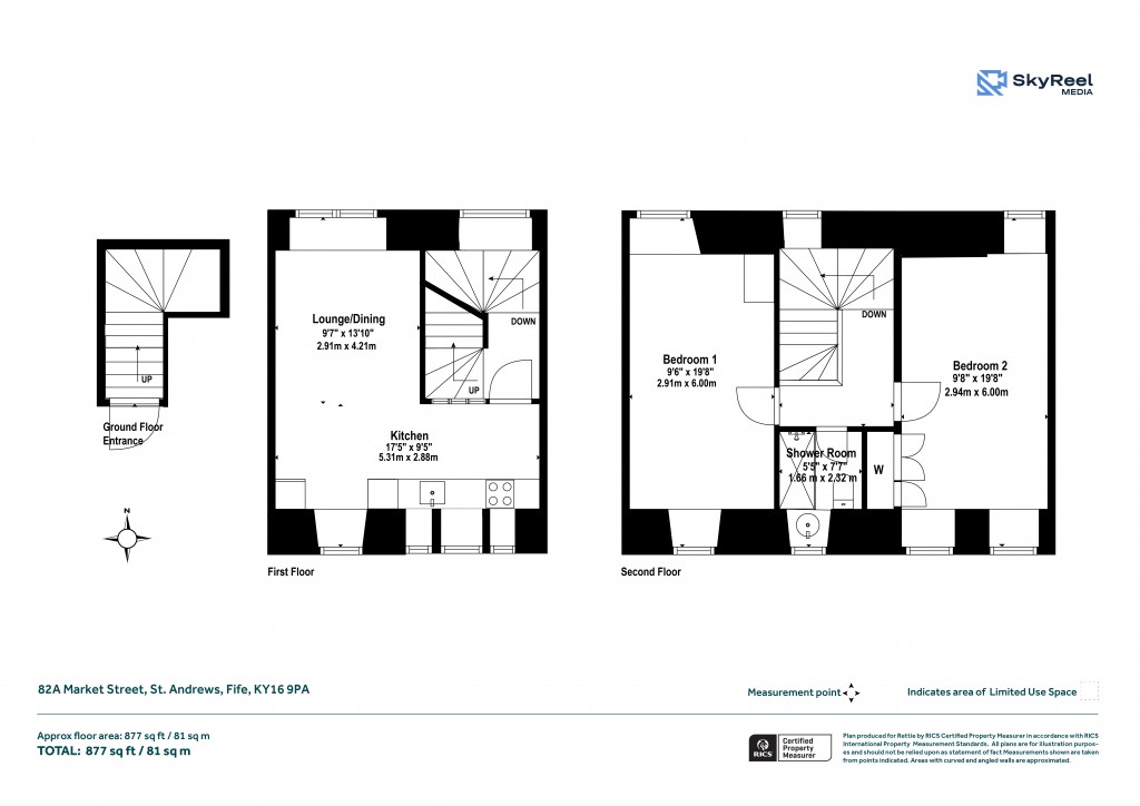 Floorplans For St. Andrews, Fife