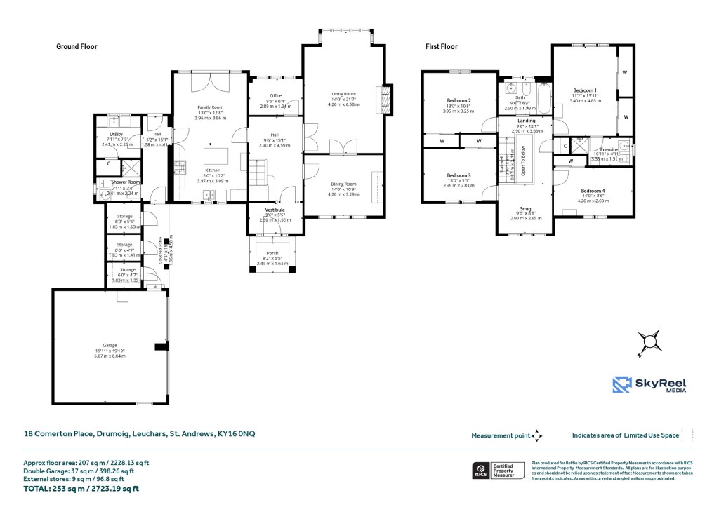 Floorplans For Drumoig, Leuchars, St. Andrews