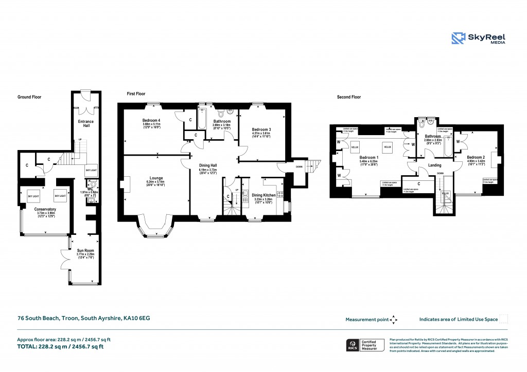Floorplans For Troon, South Ayrshire