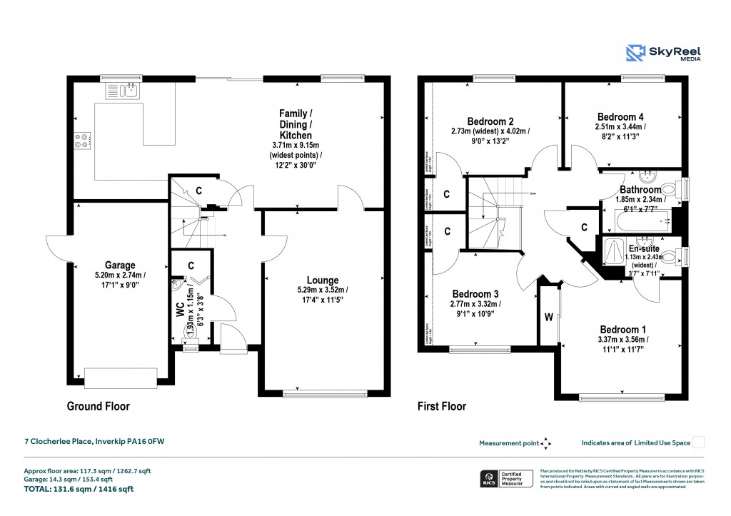 Floorplans For Inverkip, Inverclyde