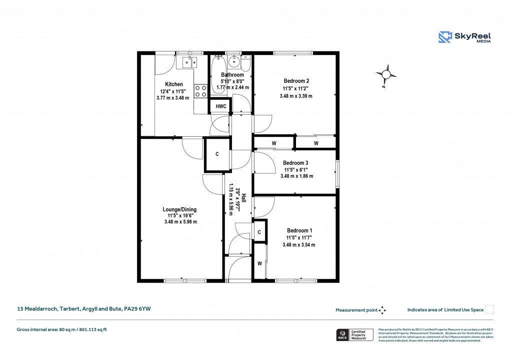 Floorplans For Tarbert, Argyll and Bute