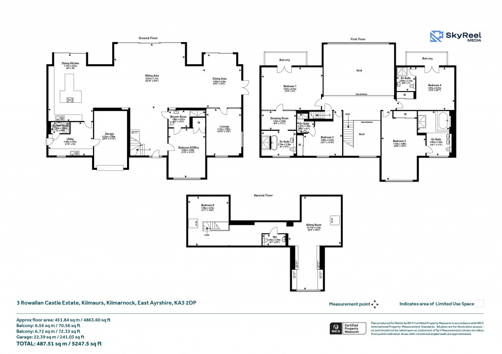 Floorplans For Kilmaurs, Kilmarnock, East Ayrshire