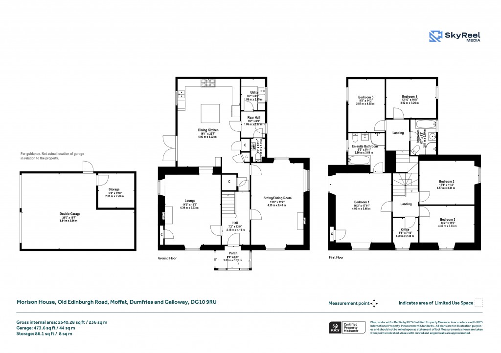 Floorplans For Moffat, Dumfries and Galloway