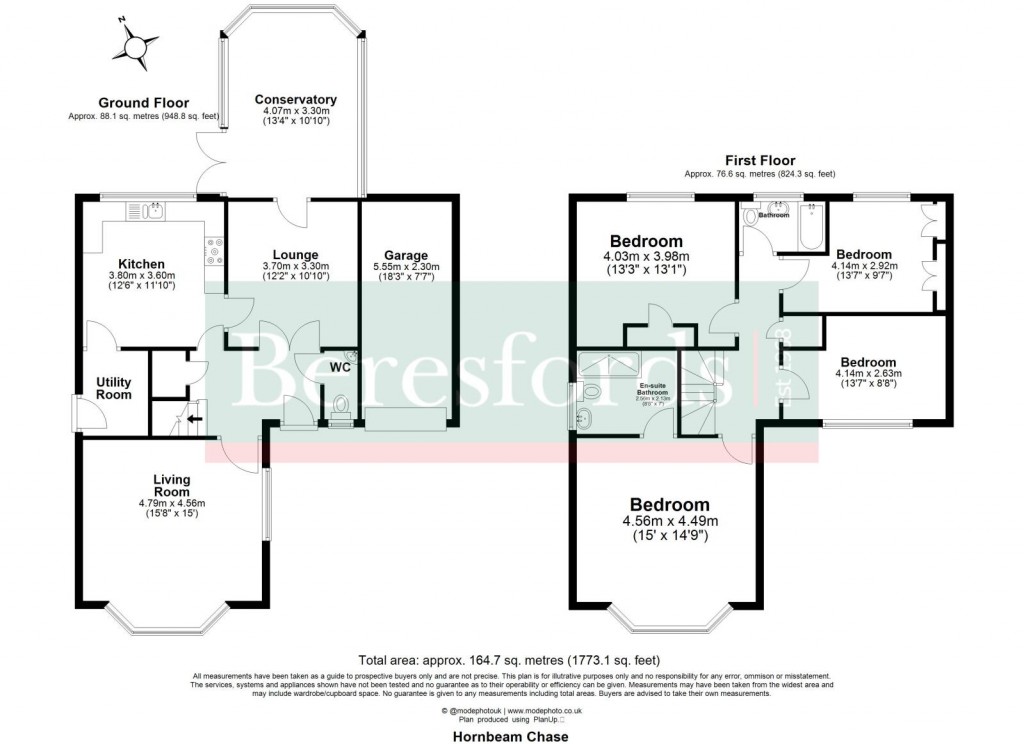 Floorplans For Brandon Groves, South Ockendon, Essex