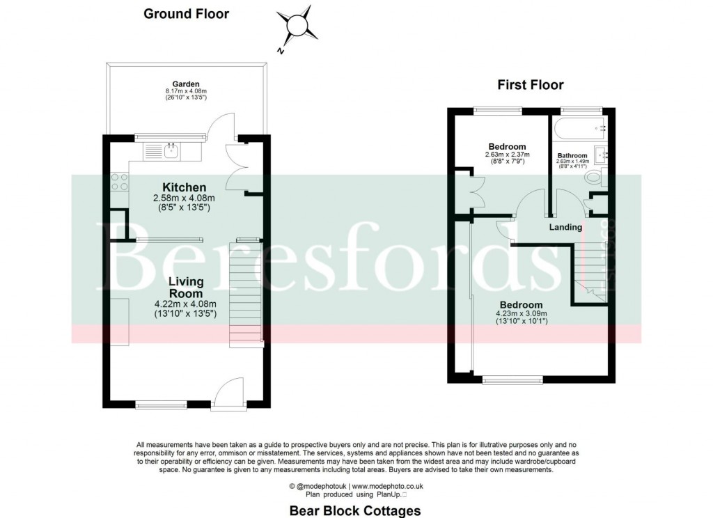 Floorplans For Harwood Hall Lane, Upminster, Essex