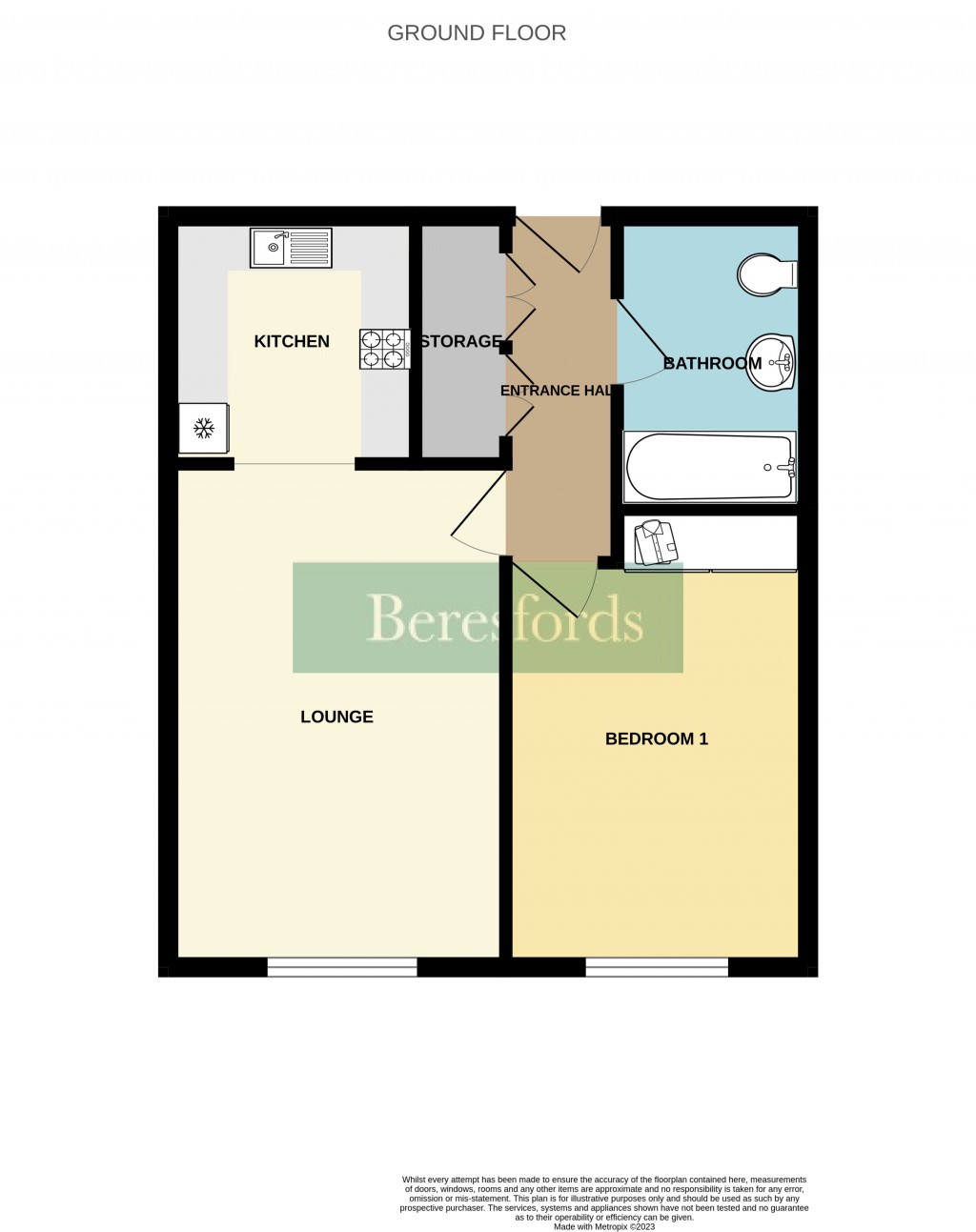 Floorplans For Waldegrave Gardens, Upminster