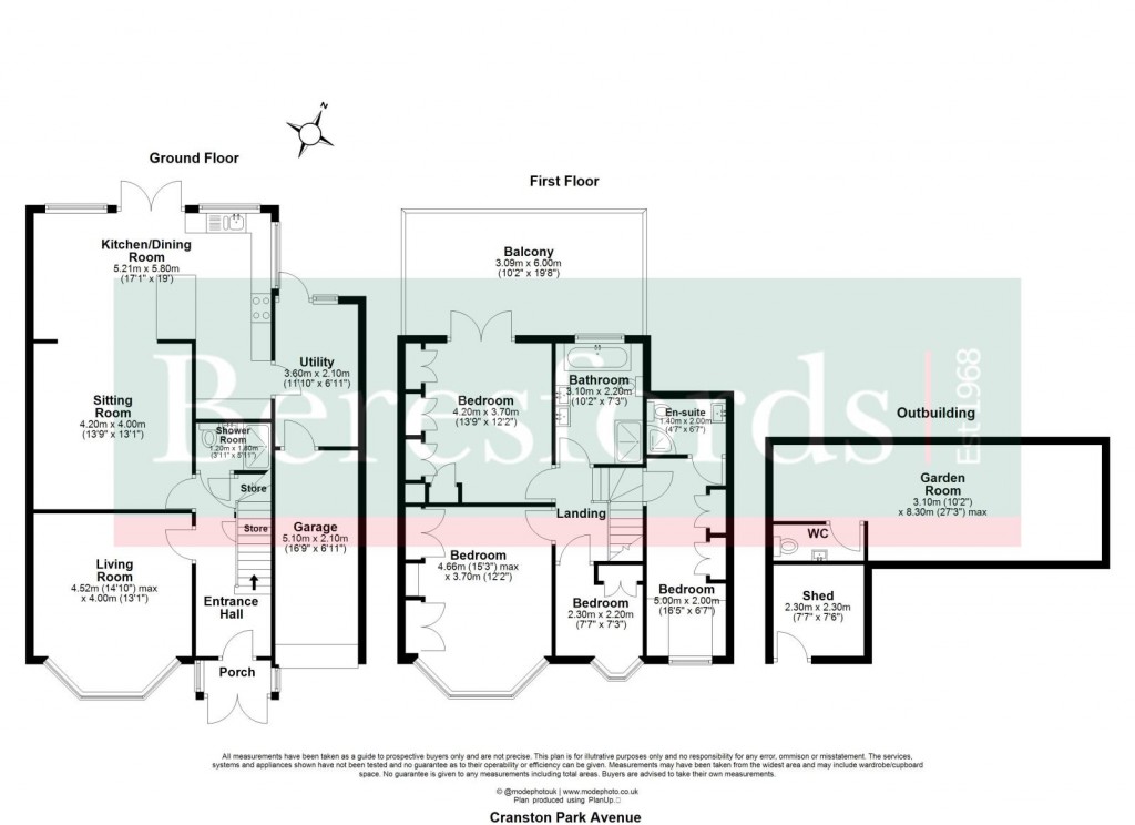 Floorplans For Upminster, Havering