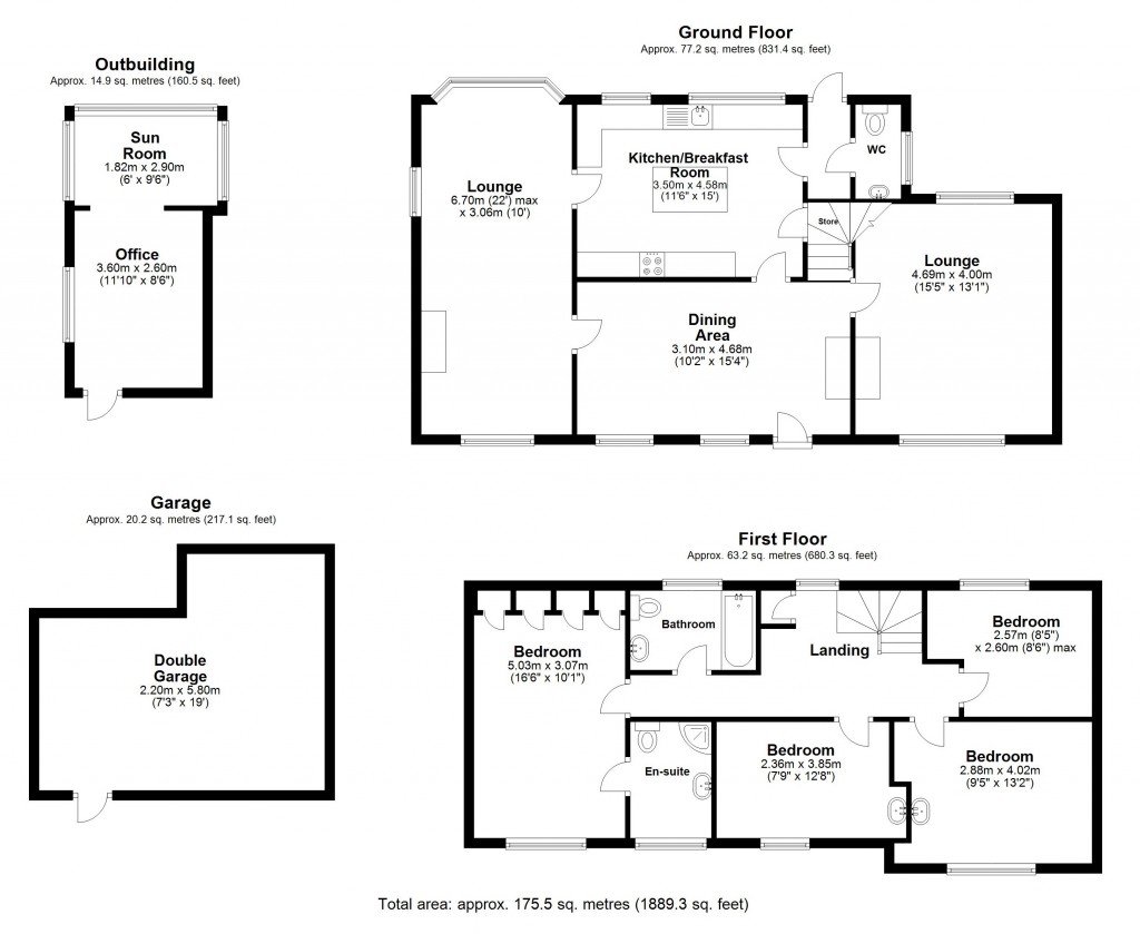 Floorplans For Orsett, Grays, Essex